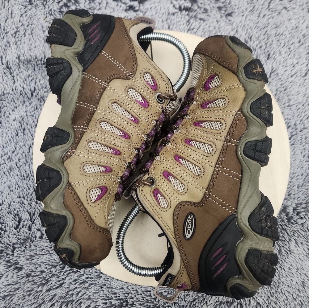 Oboz Sawtooth II Brown Hiking Low Top Boots Women's Size 6.5 - Picture 5 of 8